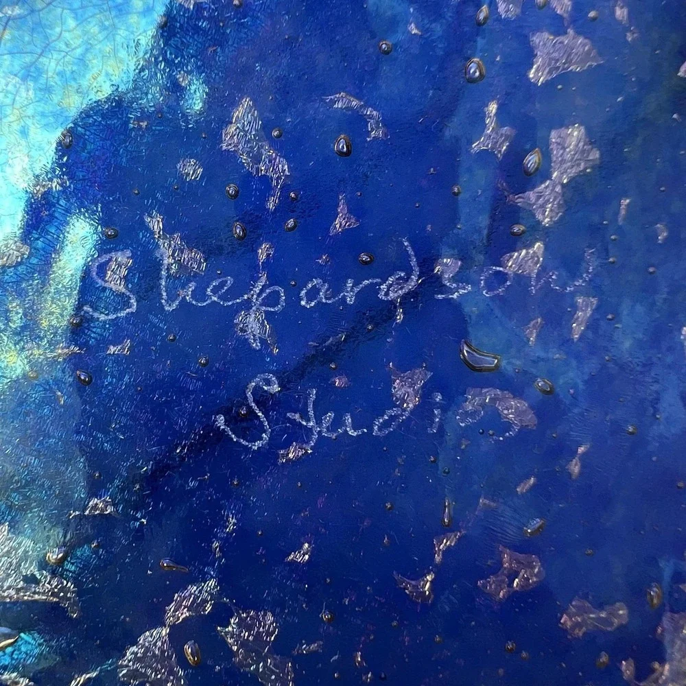 Vintage Shepardson Studios Iridescent Signed 9